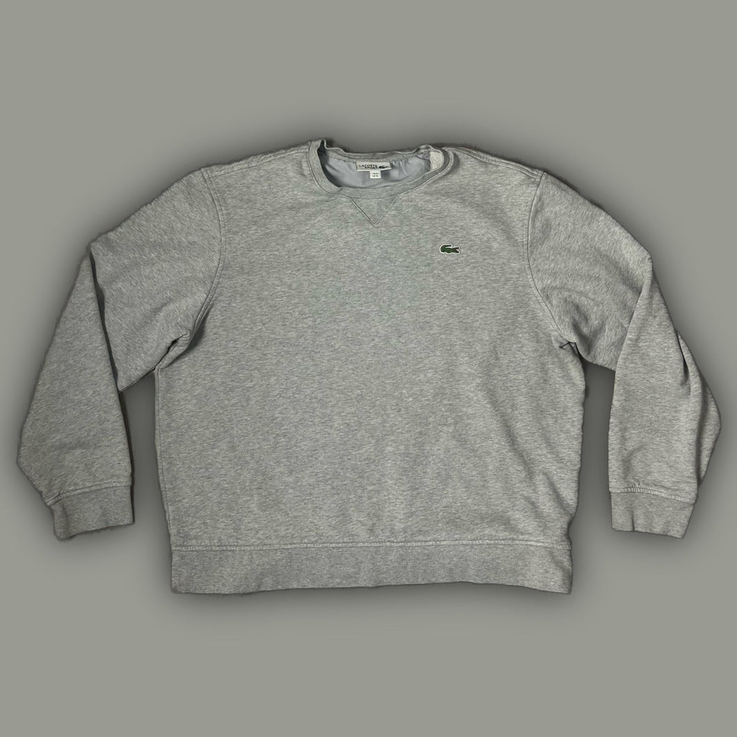 grey Lacoste sweater {XL} - 439sportswear