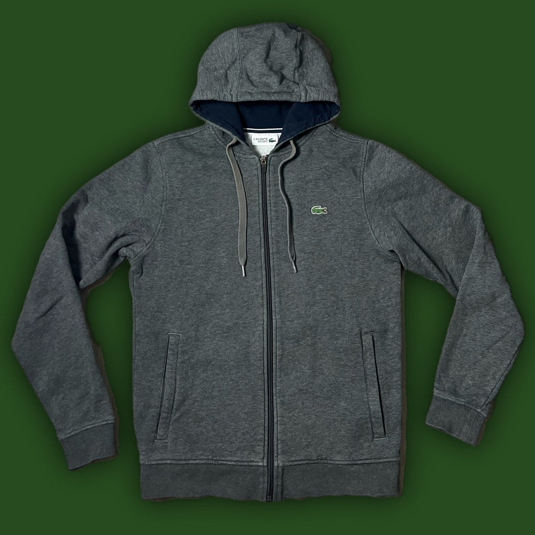 grey Lacoste sweatjacket {S} - 439sportswear