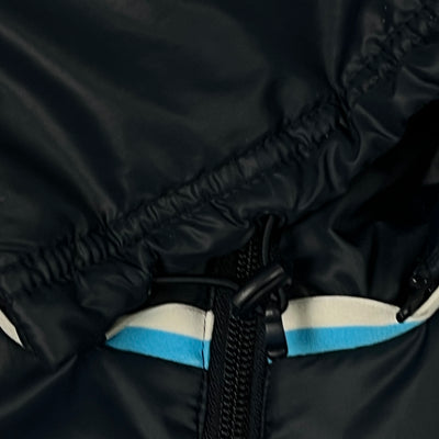 vintage Adidas Olympique Marseille pufferjacket {L}