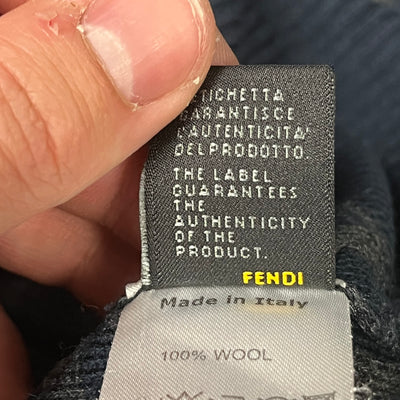 vinatge Fendi monogram knittedsweater {S}