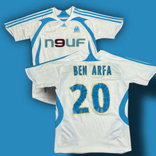 Cargar imagen en el visor de la galería, vintage Adidas Olympique Marseille BEN ARFA jersey 2007-2008

