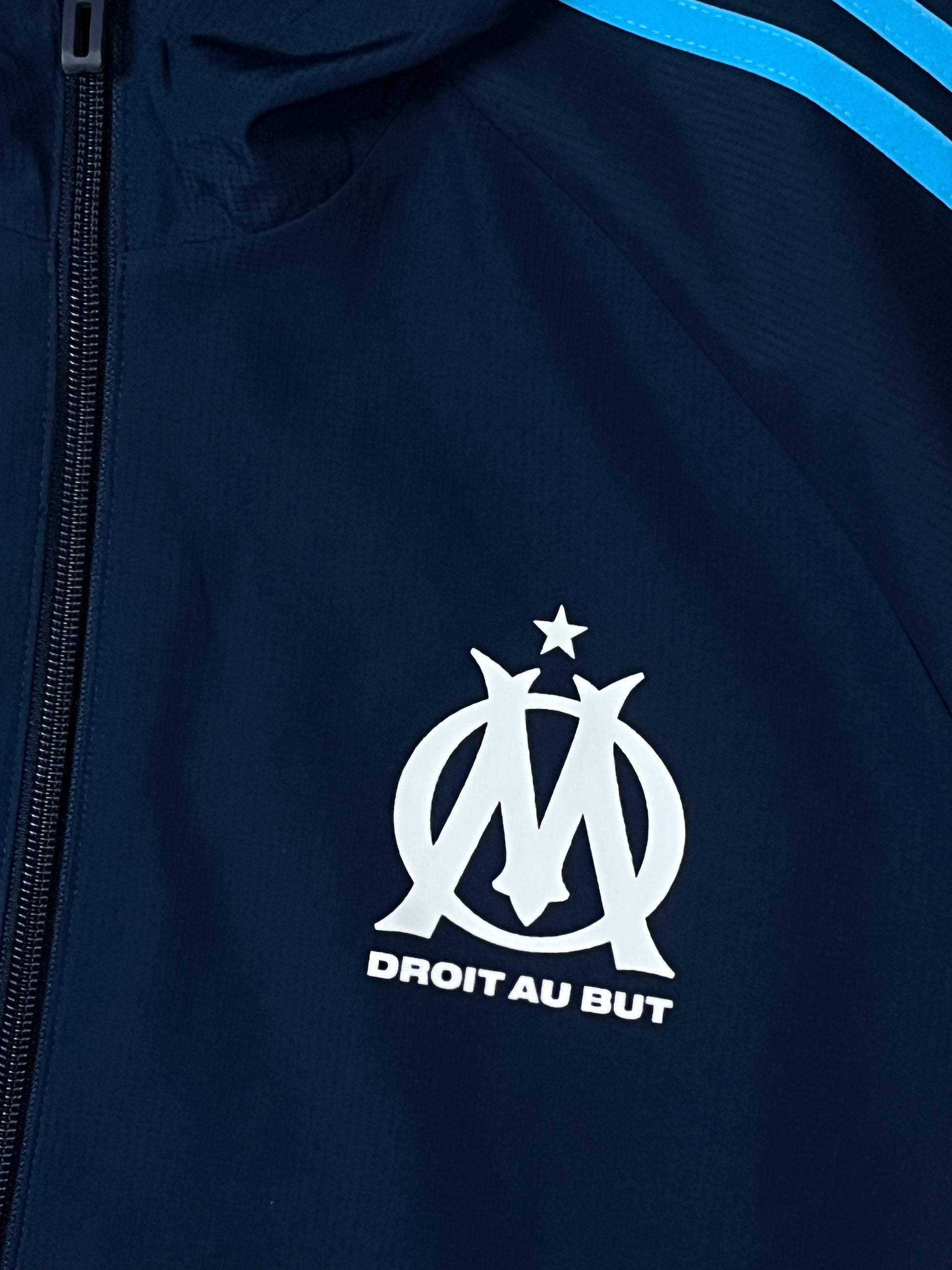 vintage Adidas Olympique Marseille windbreaker