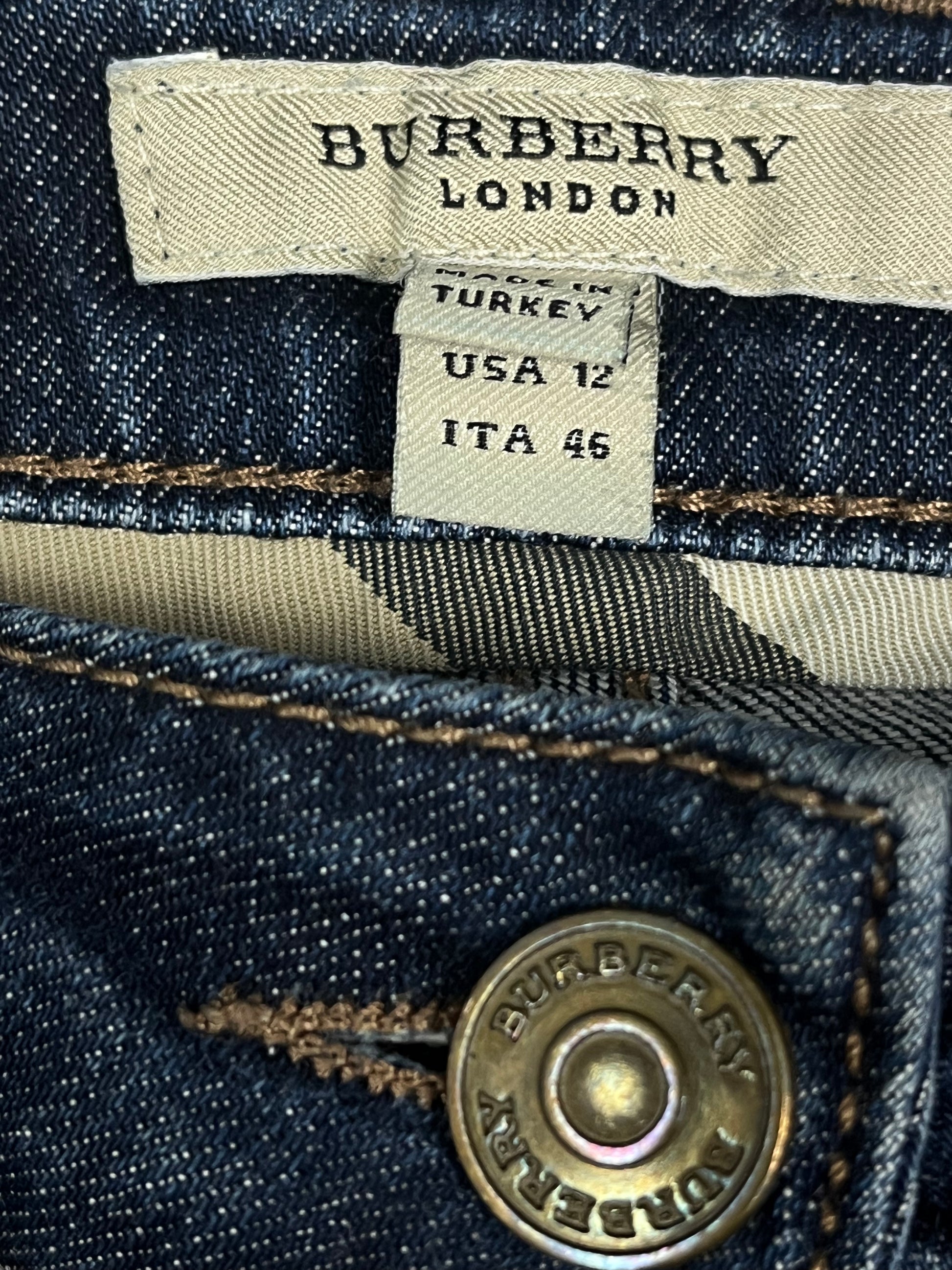 vintage Burberry jeans