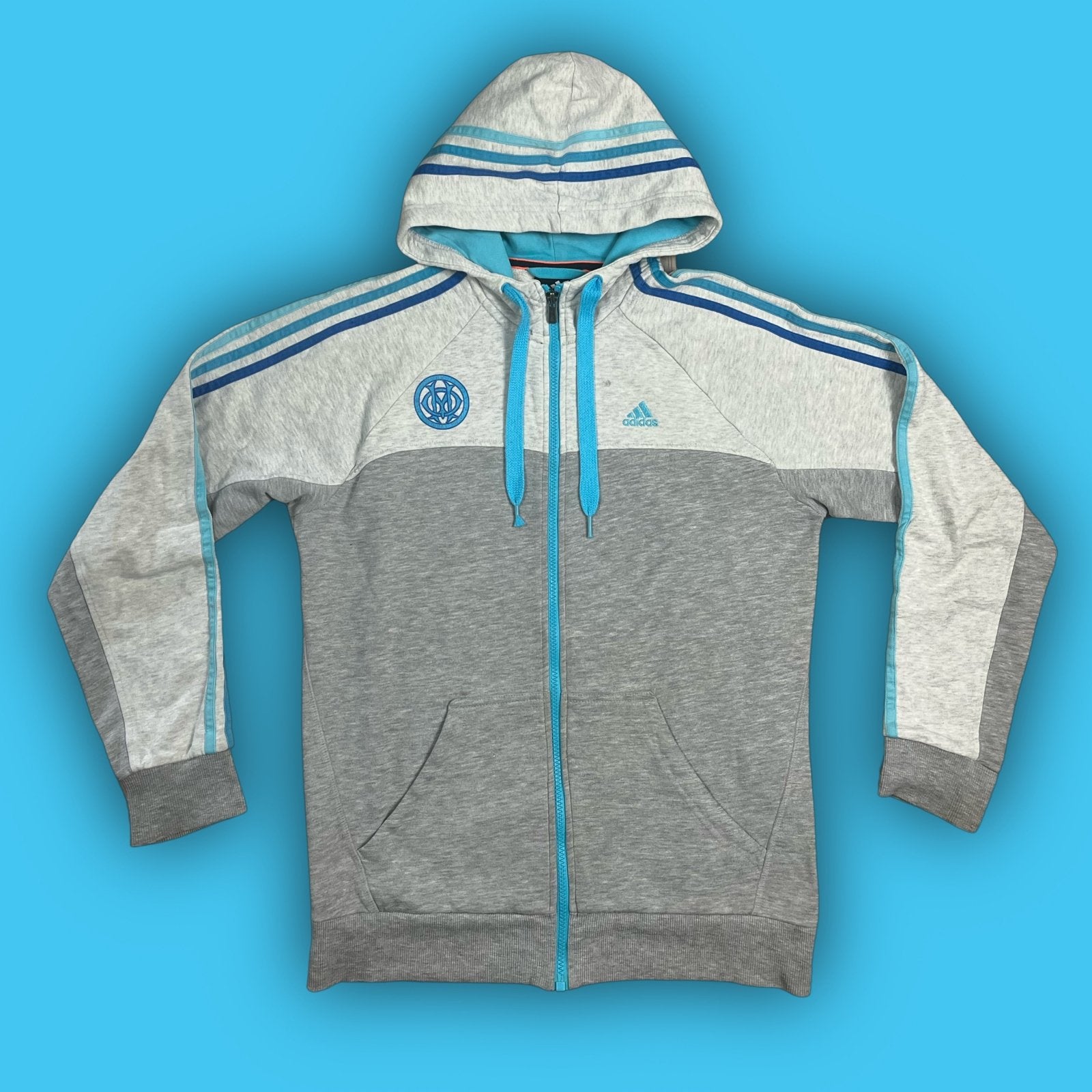 vintage Adidas Olympique Marseille sweatjacket