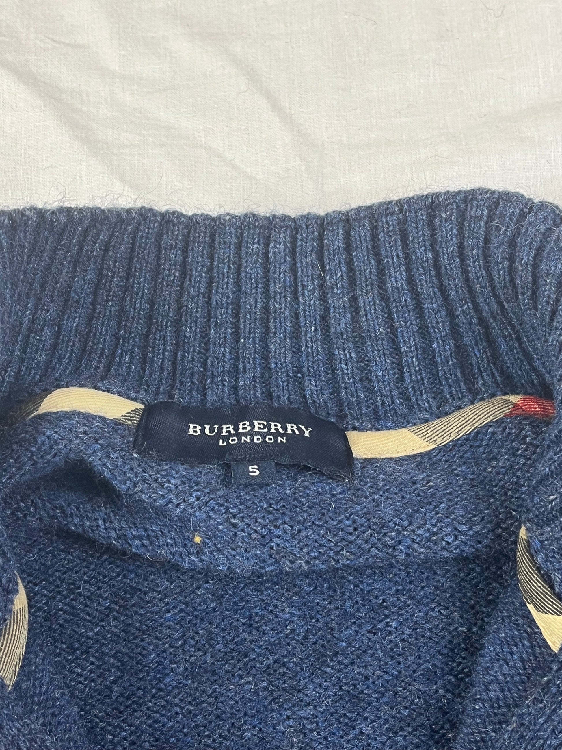 vintage Burberry sweatjacket