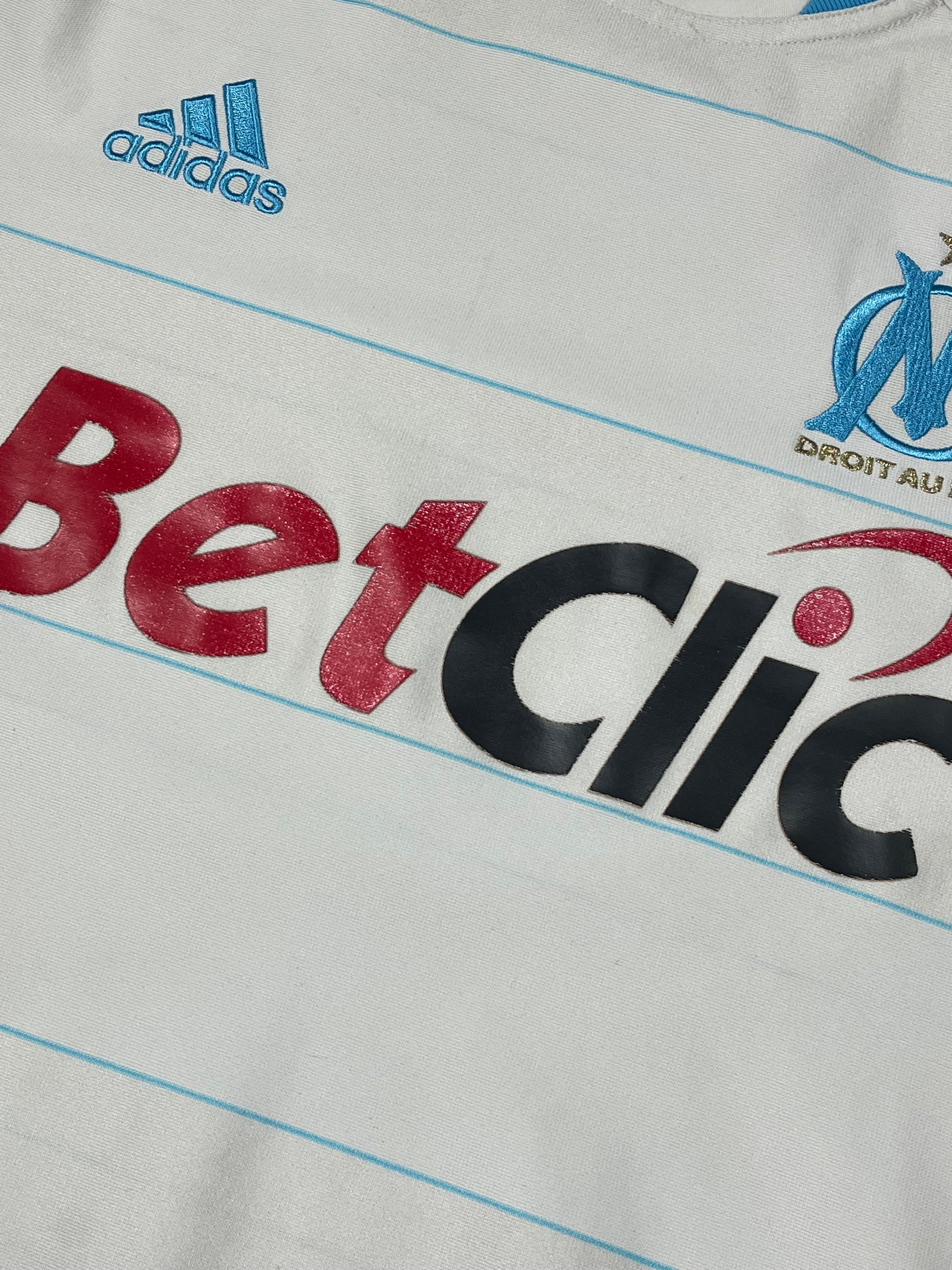 vintage Adidas Olympique Marseille 2010-2011 jersey