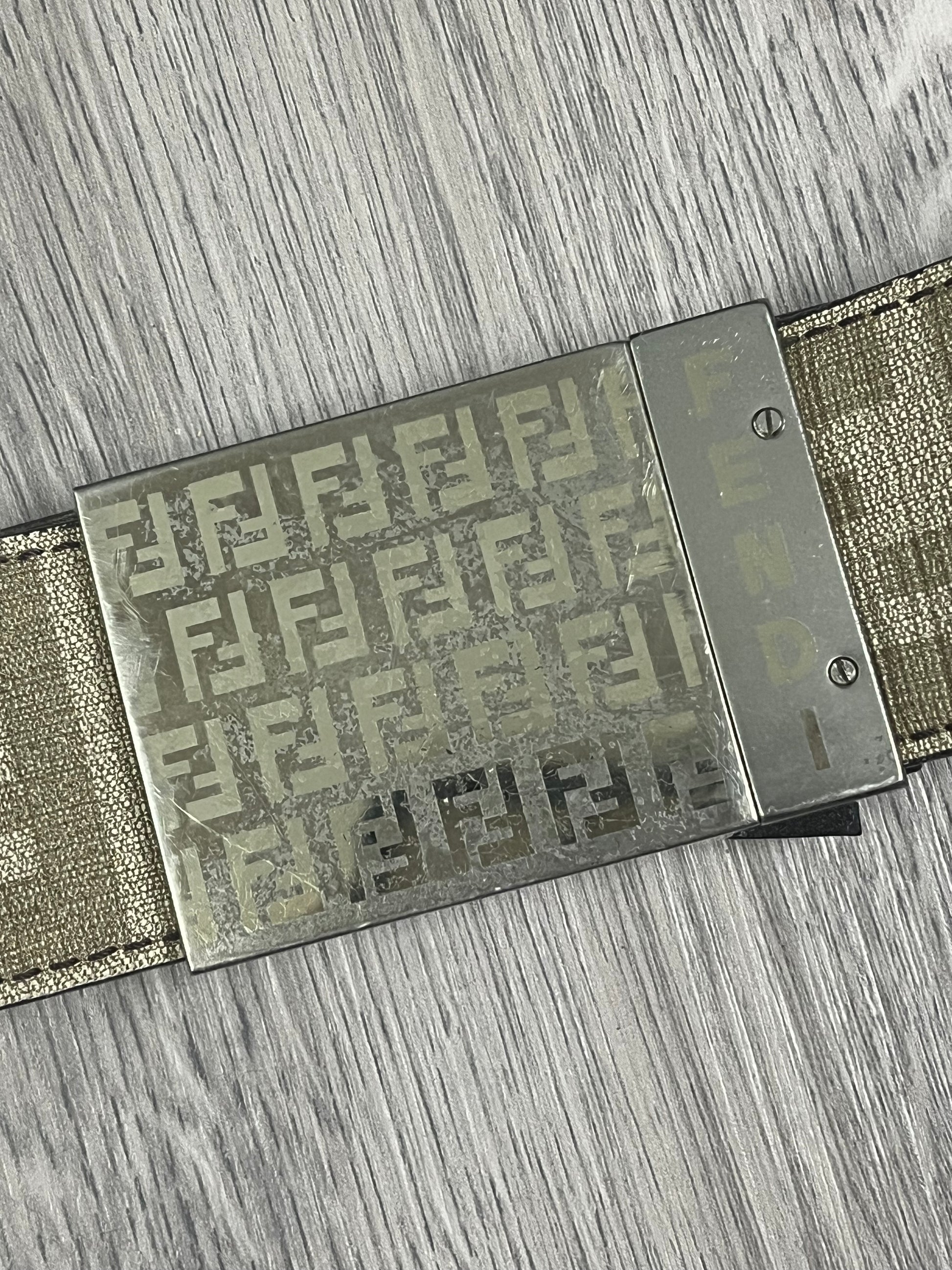 vintage Fendi reversible belt