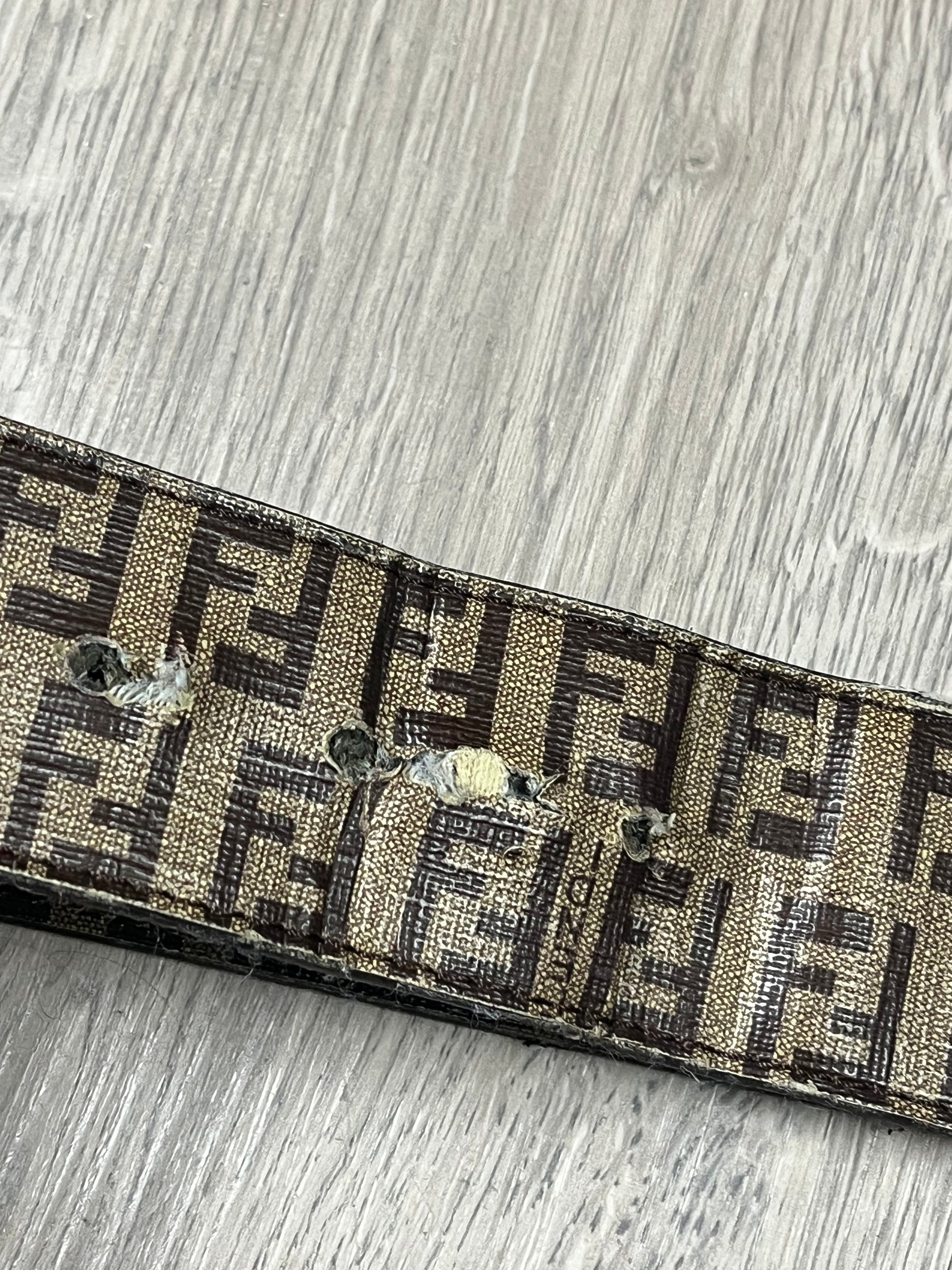 vintage Fendi reversible belt