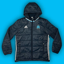 Load image into Gallery viewer, vintage Adidas Olympique Marseille pufferjacket {L}
