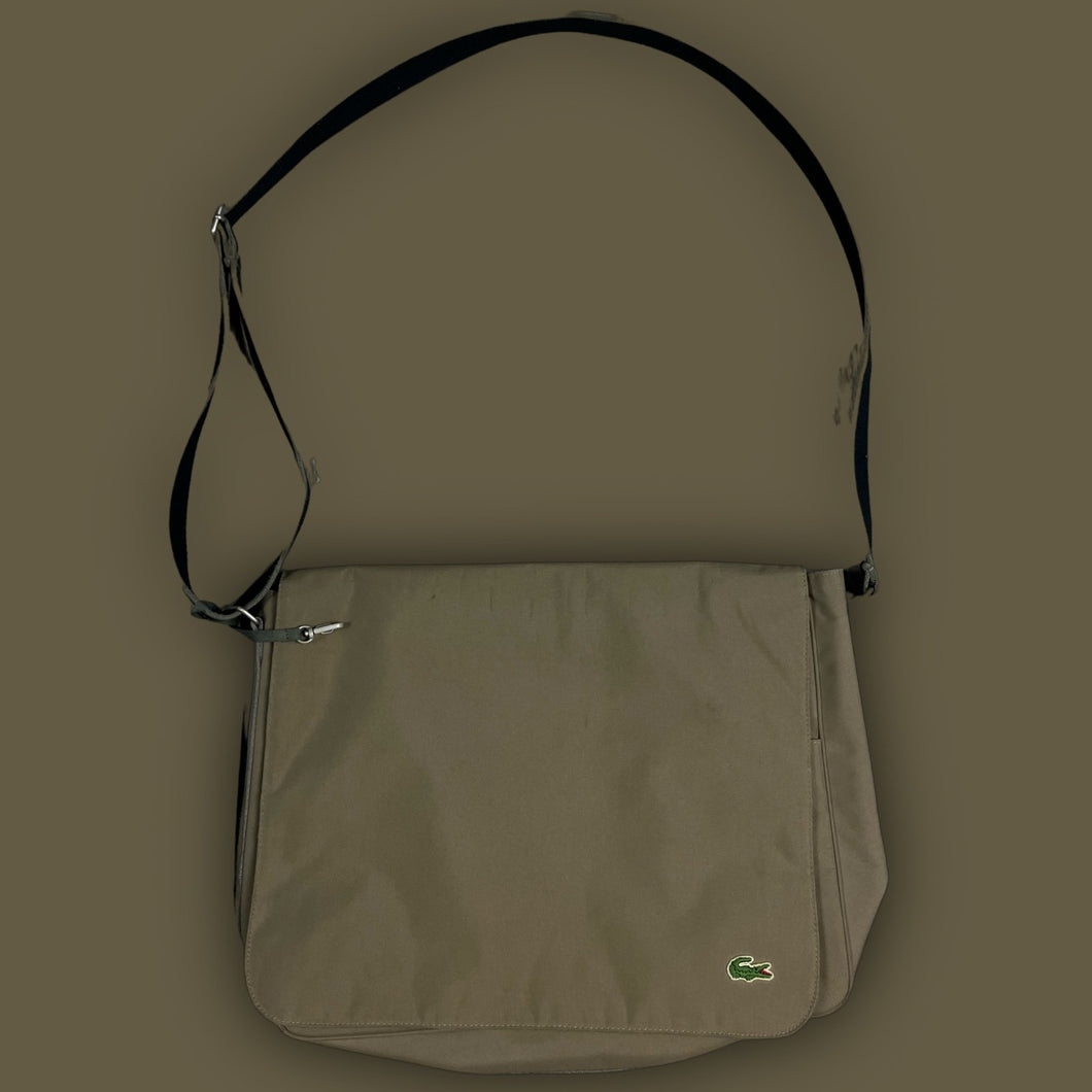 vintage Lacoste laptopmessengerbag