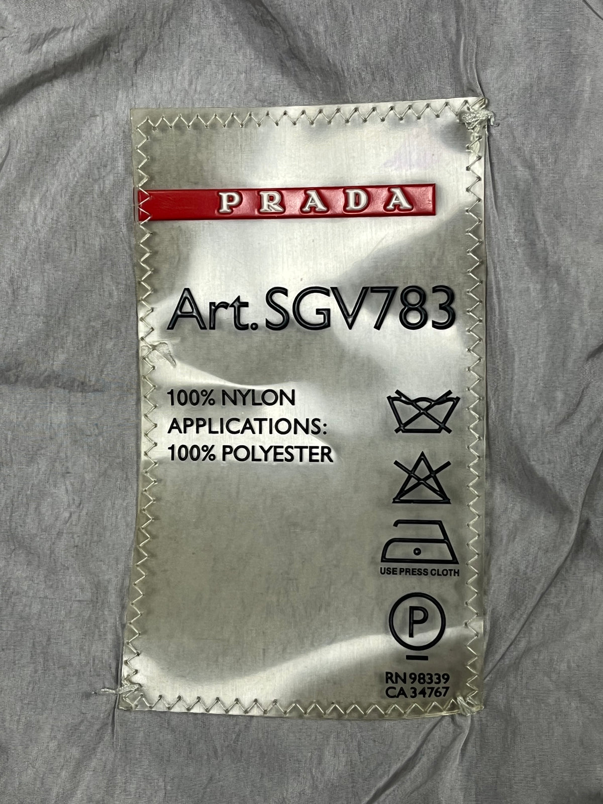 vintage Prada windbreaker