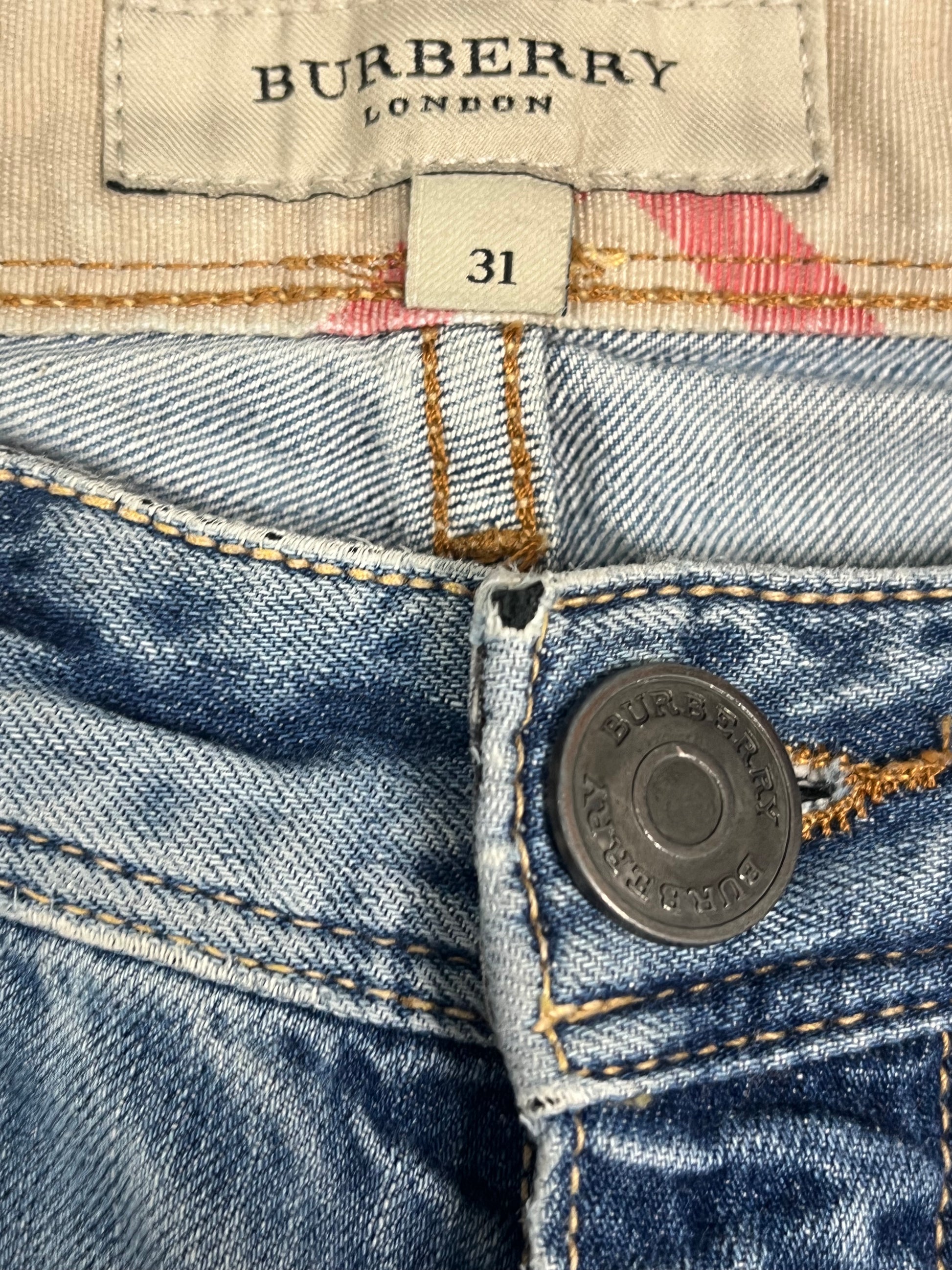 vintage Burberry jeans