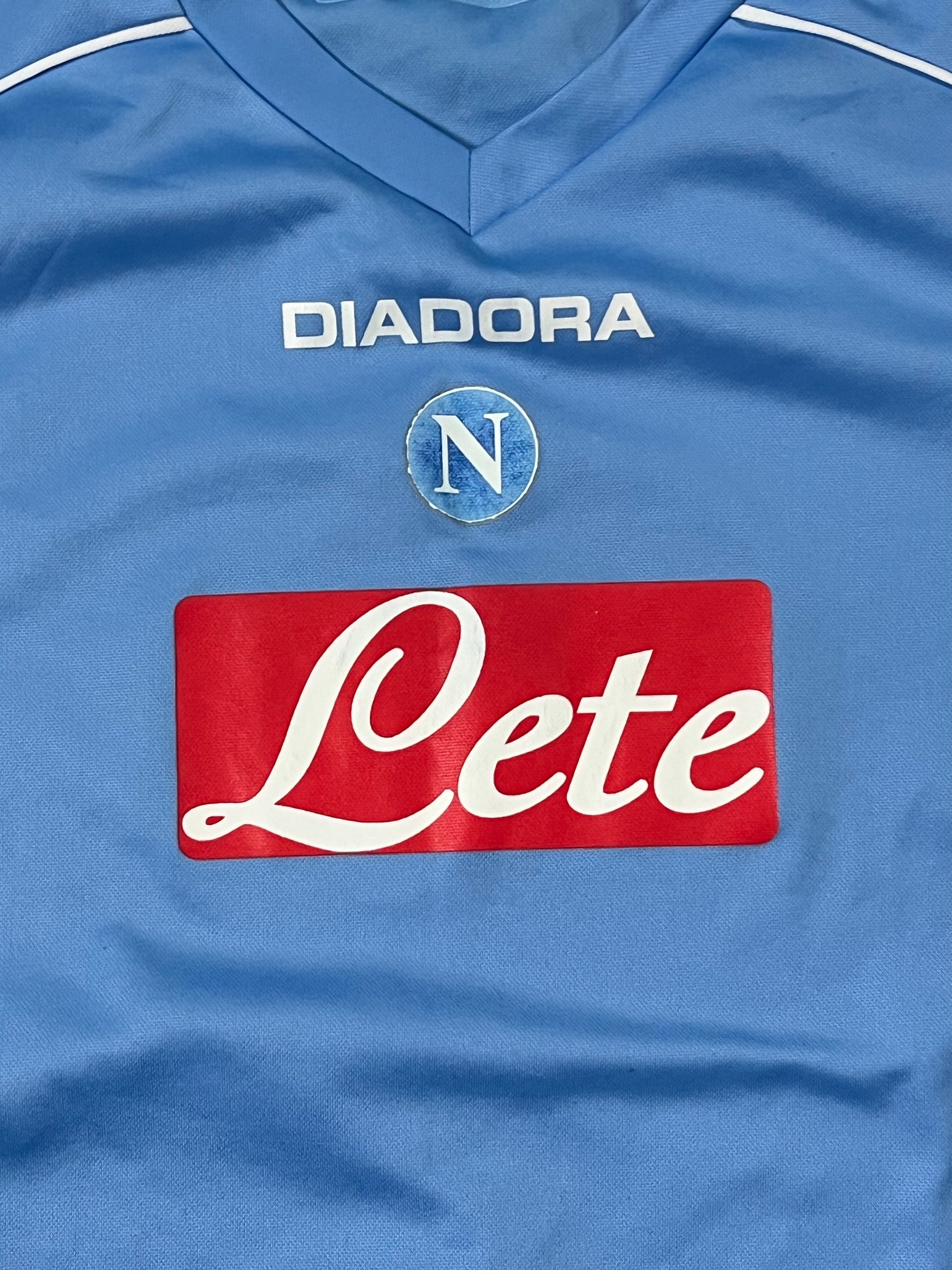 vintage Diadora SSC Napoli 2006-2007 home jersey