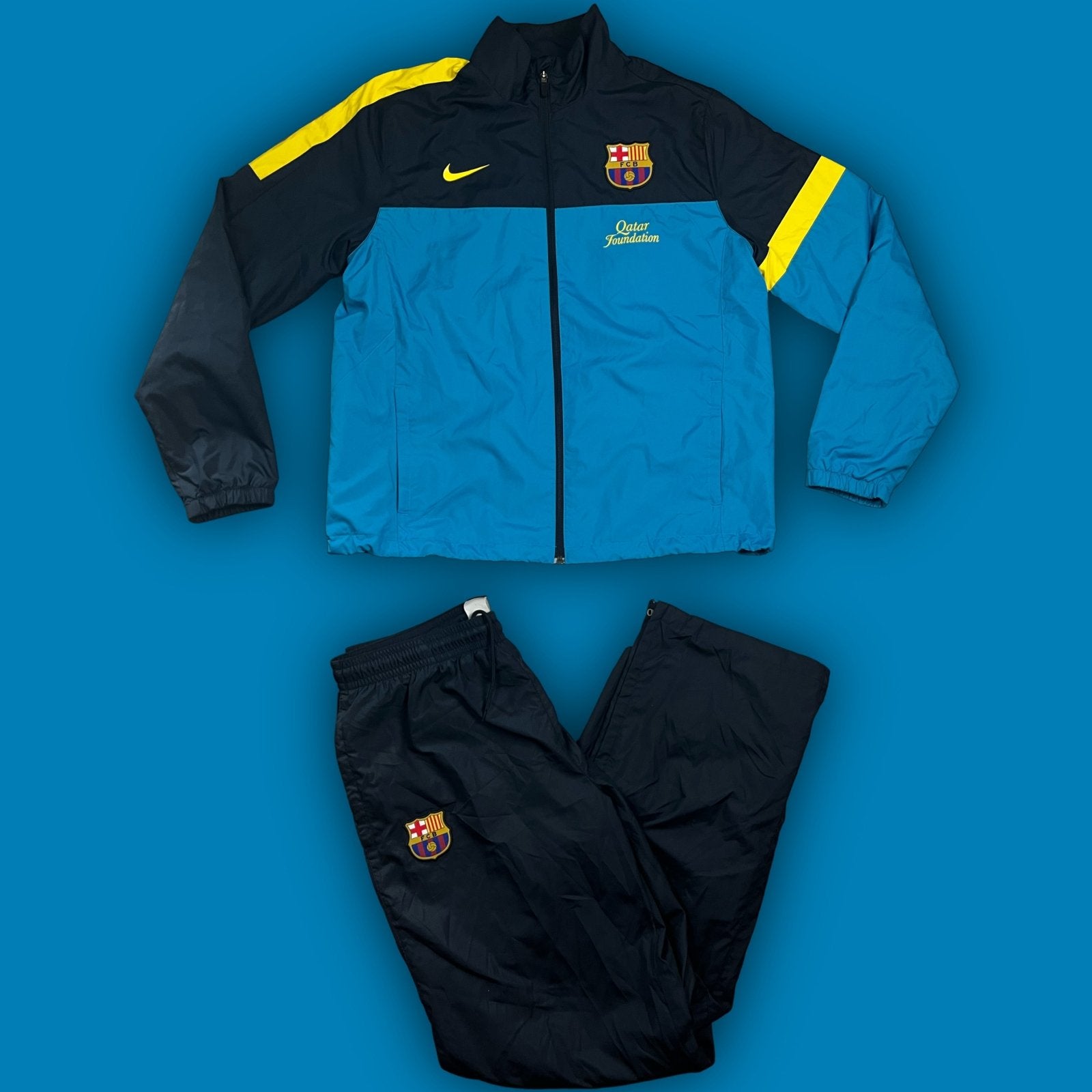 vintage Nike Fc Barcelona tracksuit