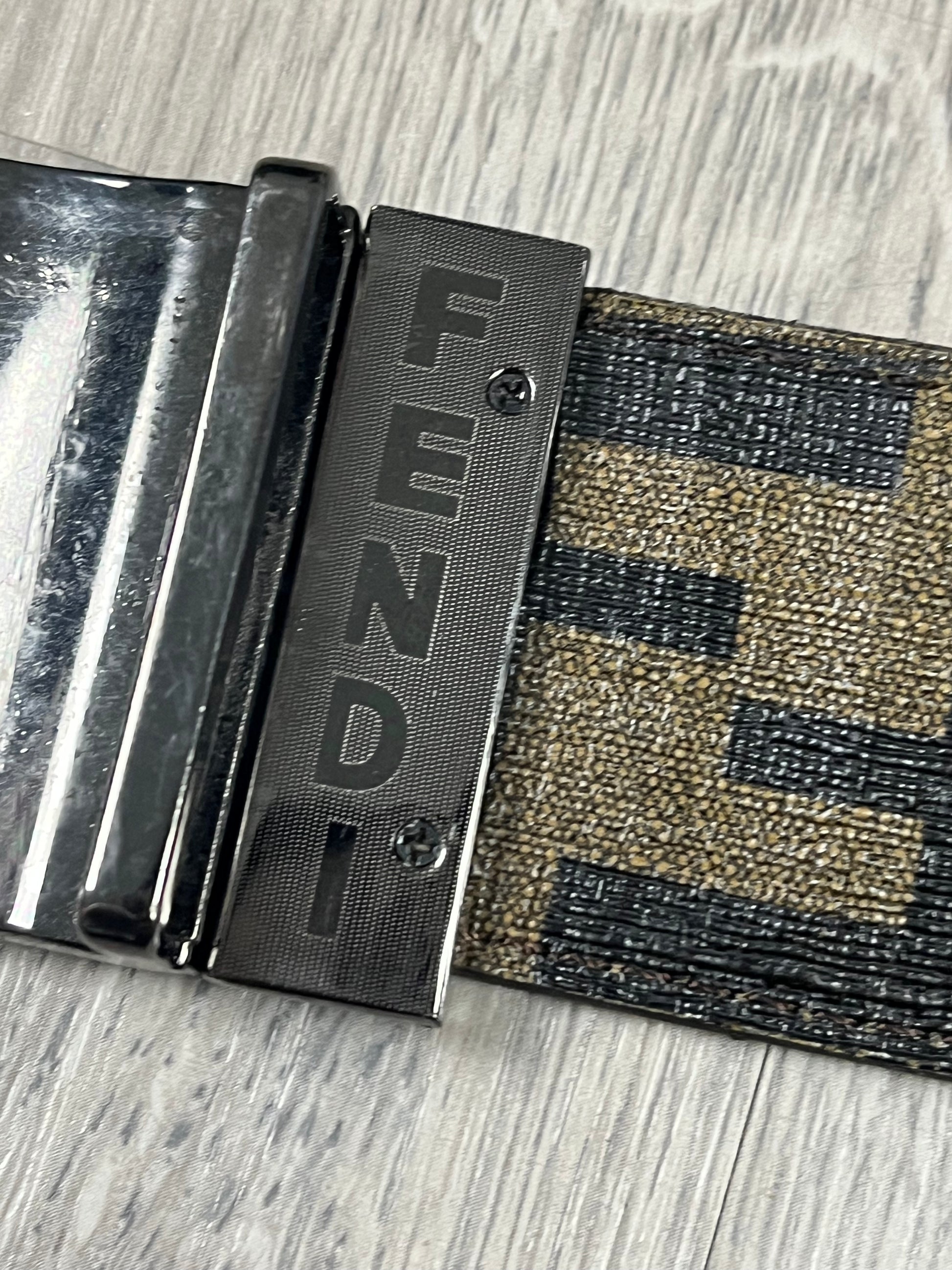 vintage Fendi reversible belt