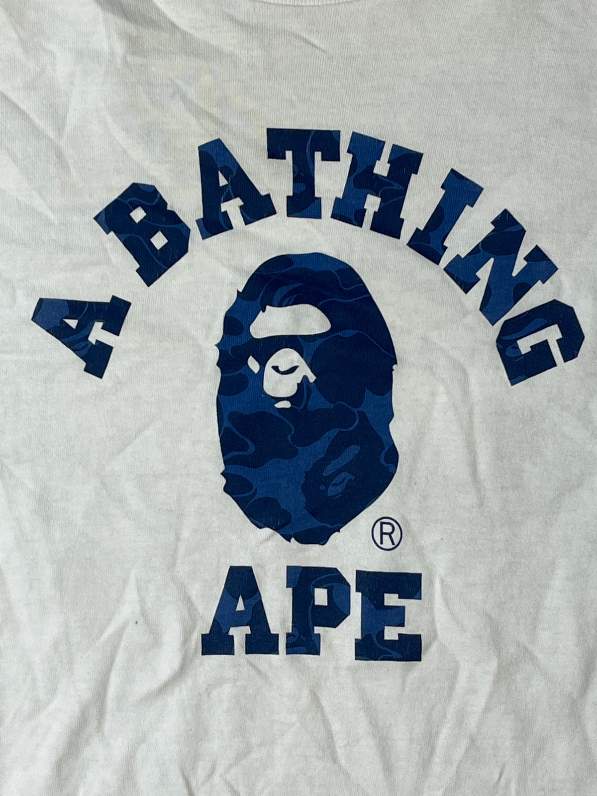 vintage Bape a bathing ape t-shirt