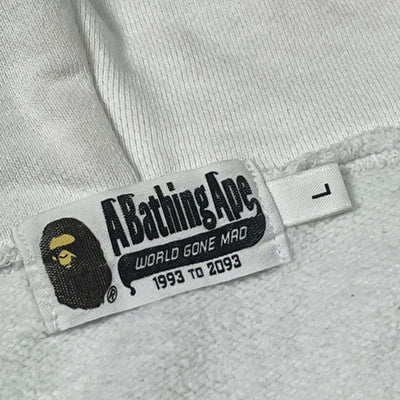 BAPE a bathing ape shark full zipper {M}