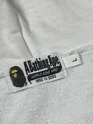 BAPE a bathing ape shark full zipper {M}