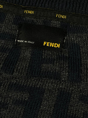 vinatge Fendi monogram knittedsweater {S}