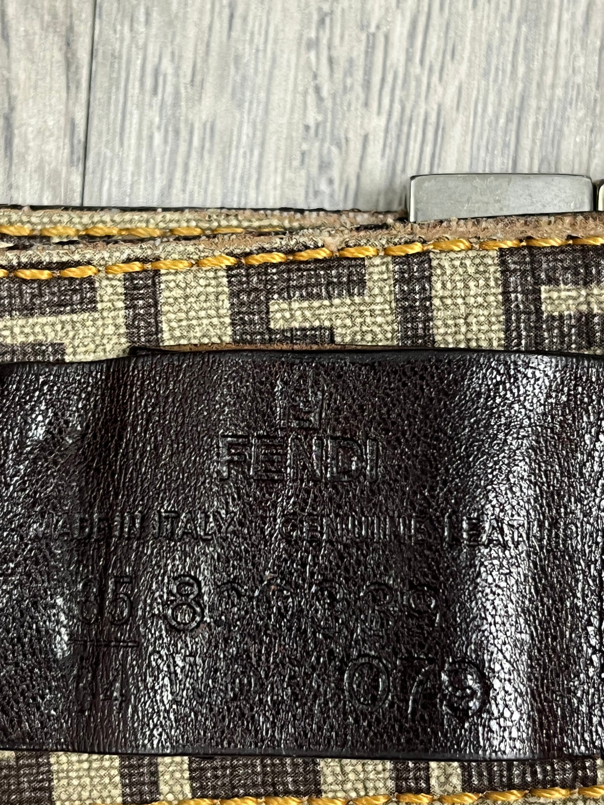 vintage Fendi belt