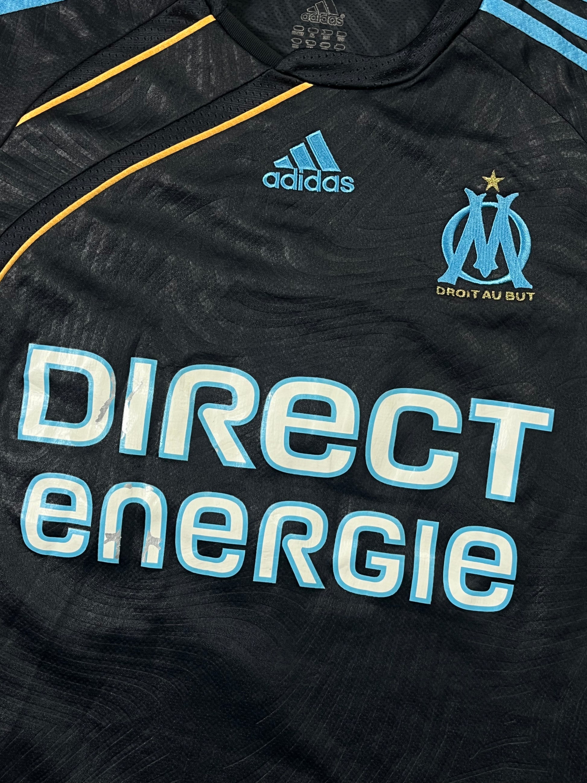 vintage Adidas Olympique Marseille NIANG 11 2009-2010 3rd jersey