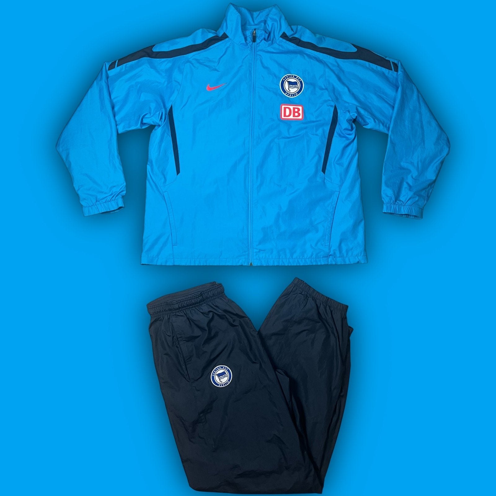 vintage Nike Herta BSC tracksuit