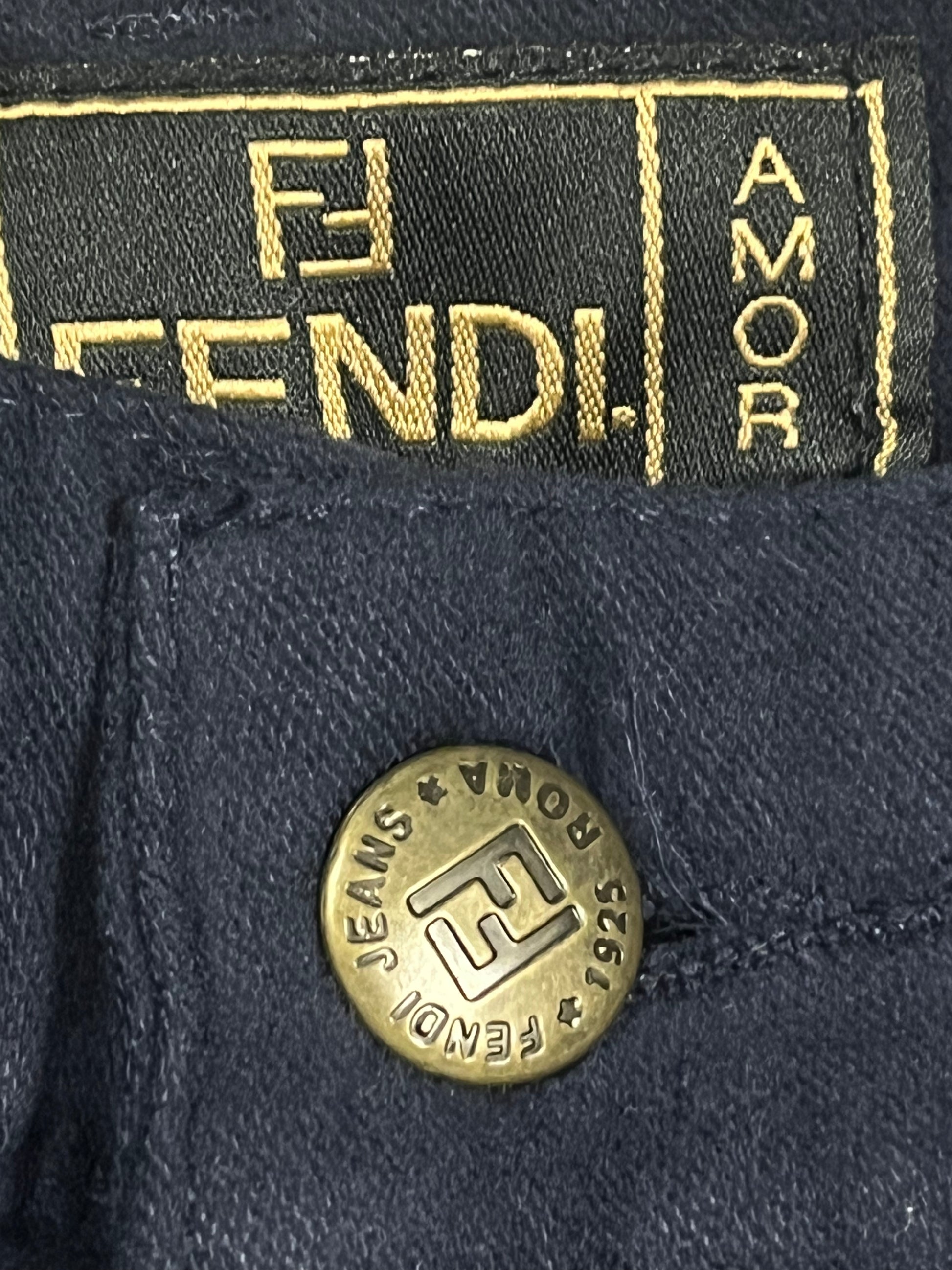 vintage Fendi jeans DSWT {S}