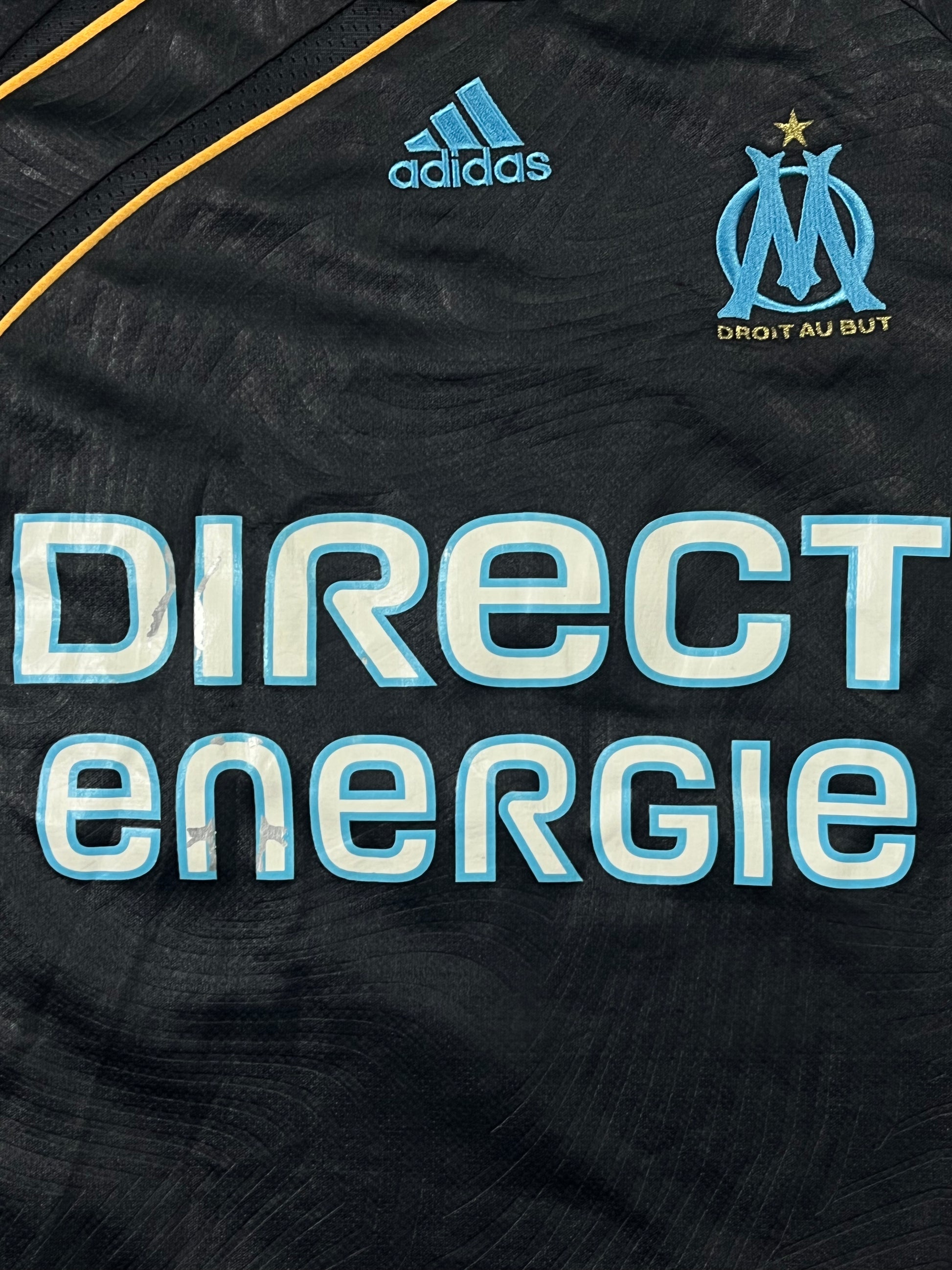 vintage Adidas Olympique Marseille NIANG 11 2009-2010 3rd jersey