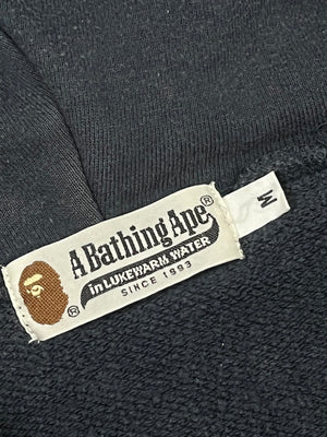 vintage BAPE a a bathing ape sweatjacket {M}