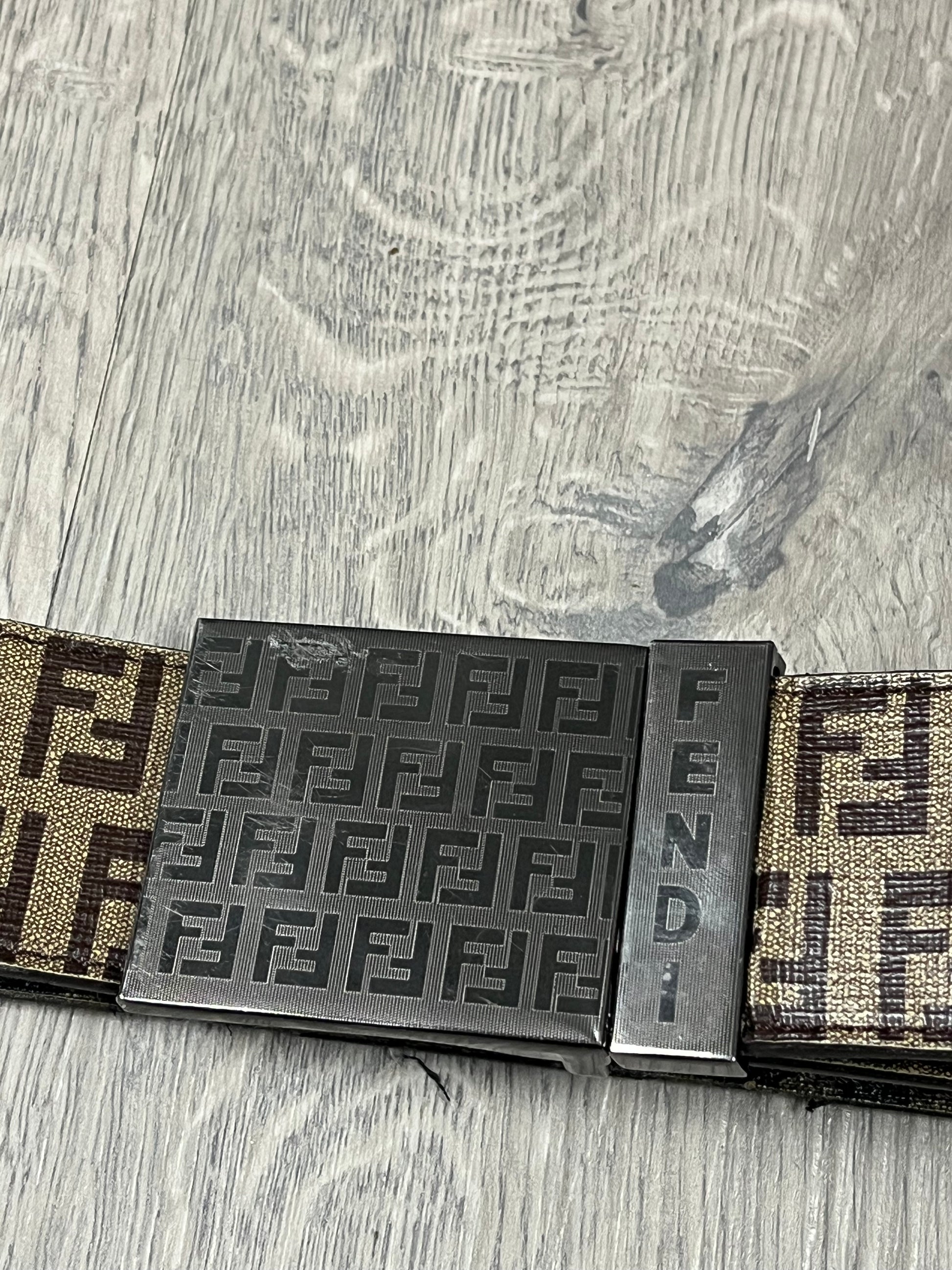 vintage Fendi reversible belt