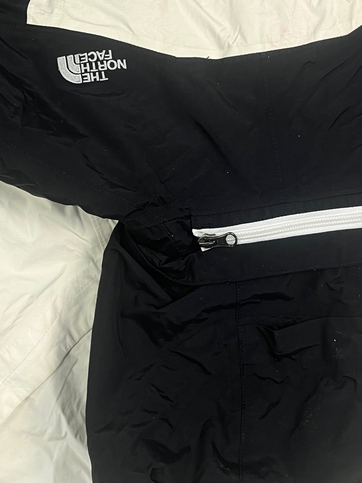 vintage North Face windbreaker 2in1 {S}