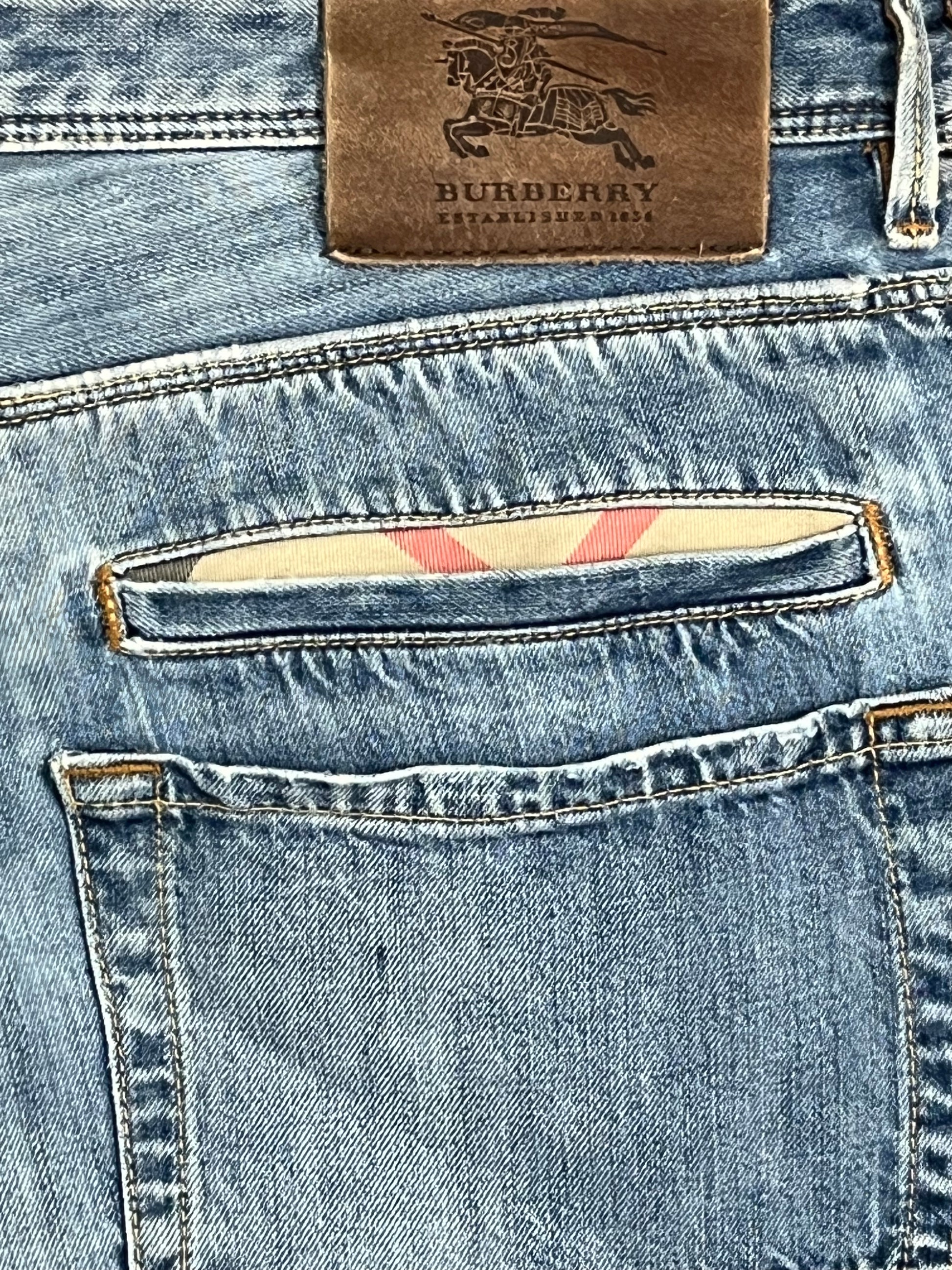 vintage Burberry jeans