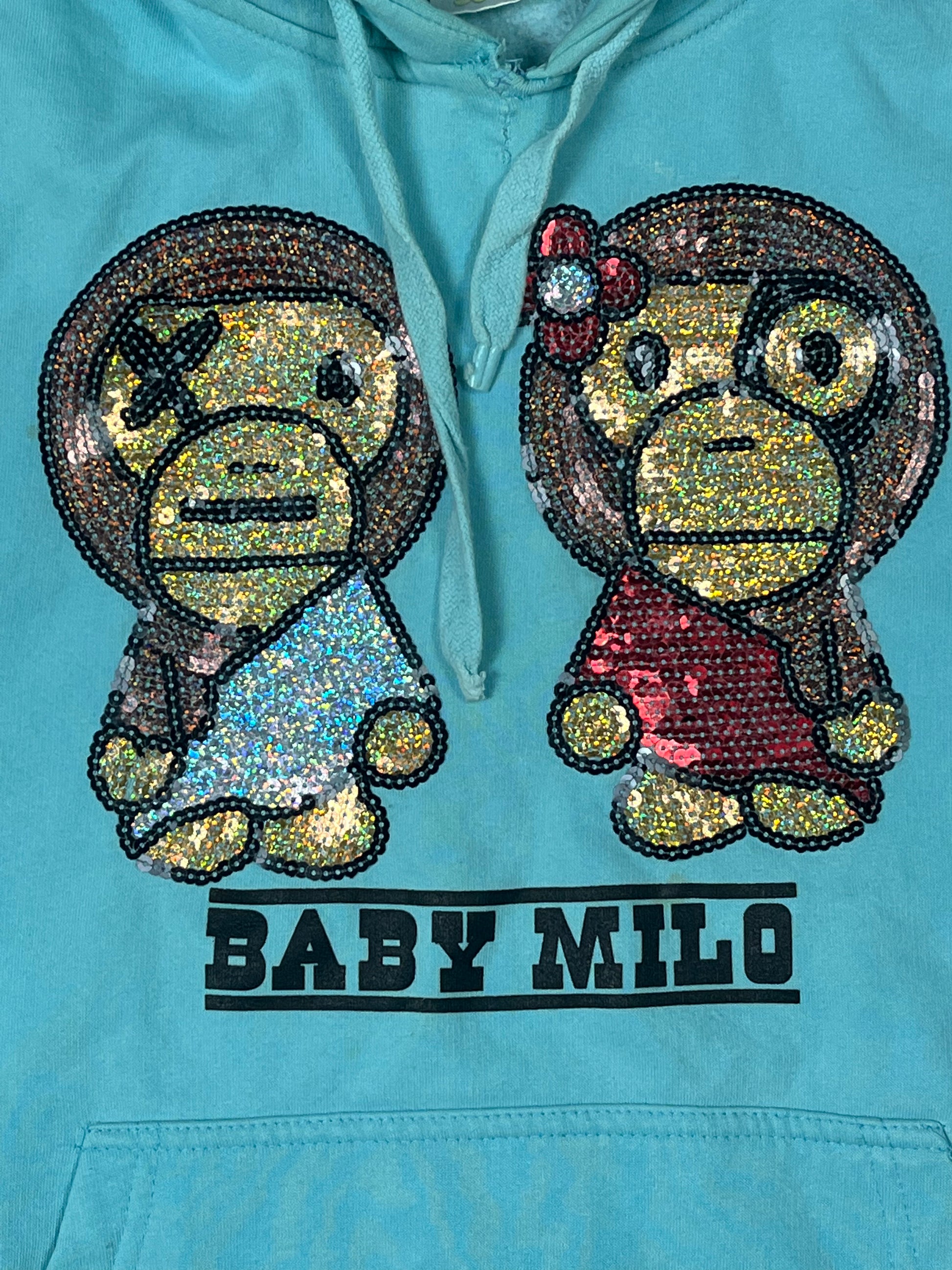 vintage BABY MILO hoodie {S}