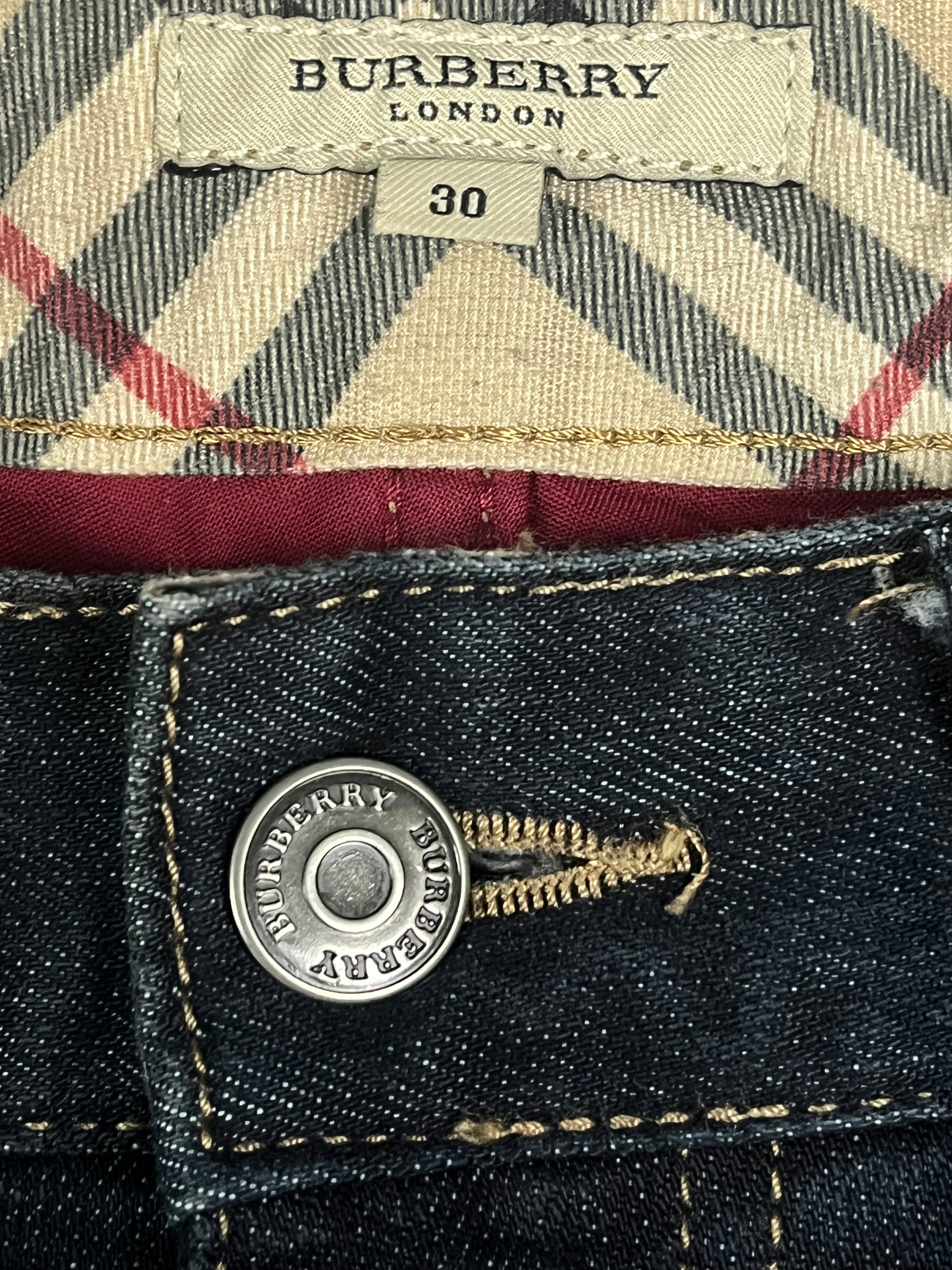 vintage Burberry jeans