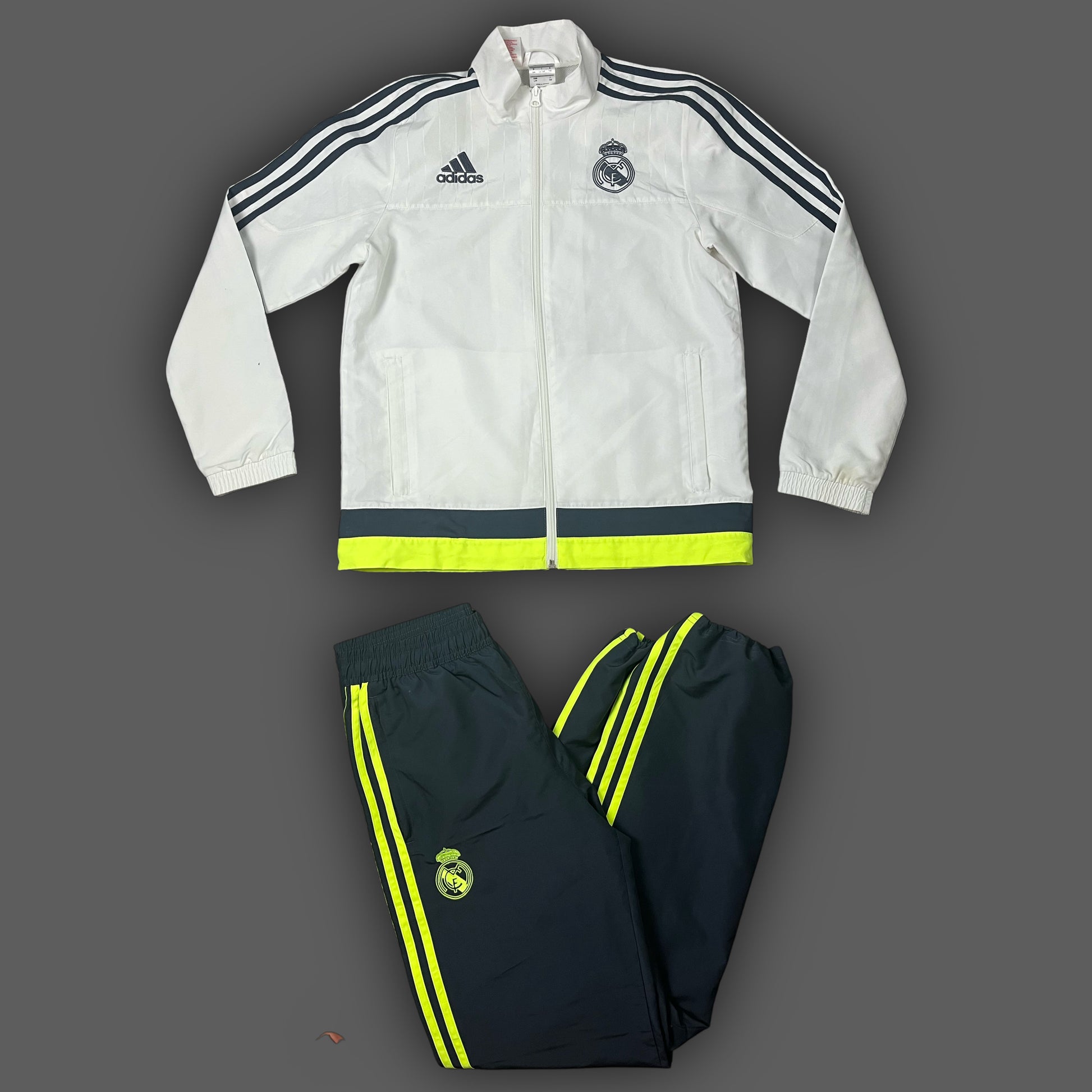 vintage Adidas Real Madrid tracksuit 2015-2016