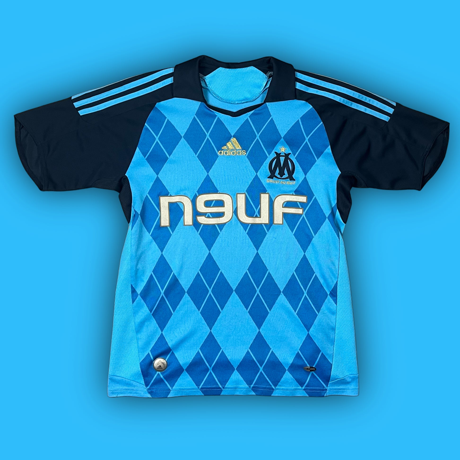 vintage Adidas Olympique Marseille 2008-2009 away jersey