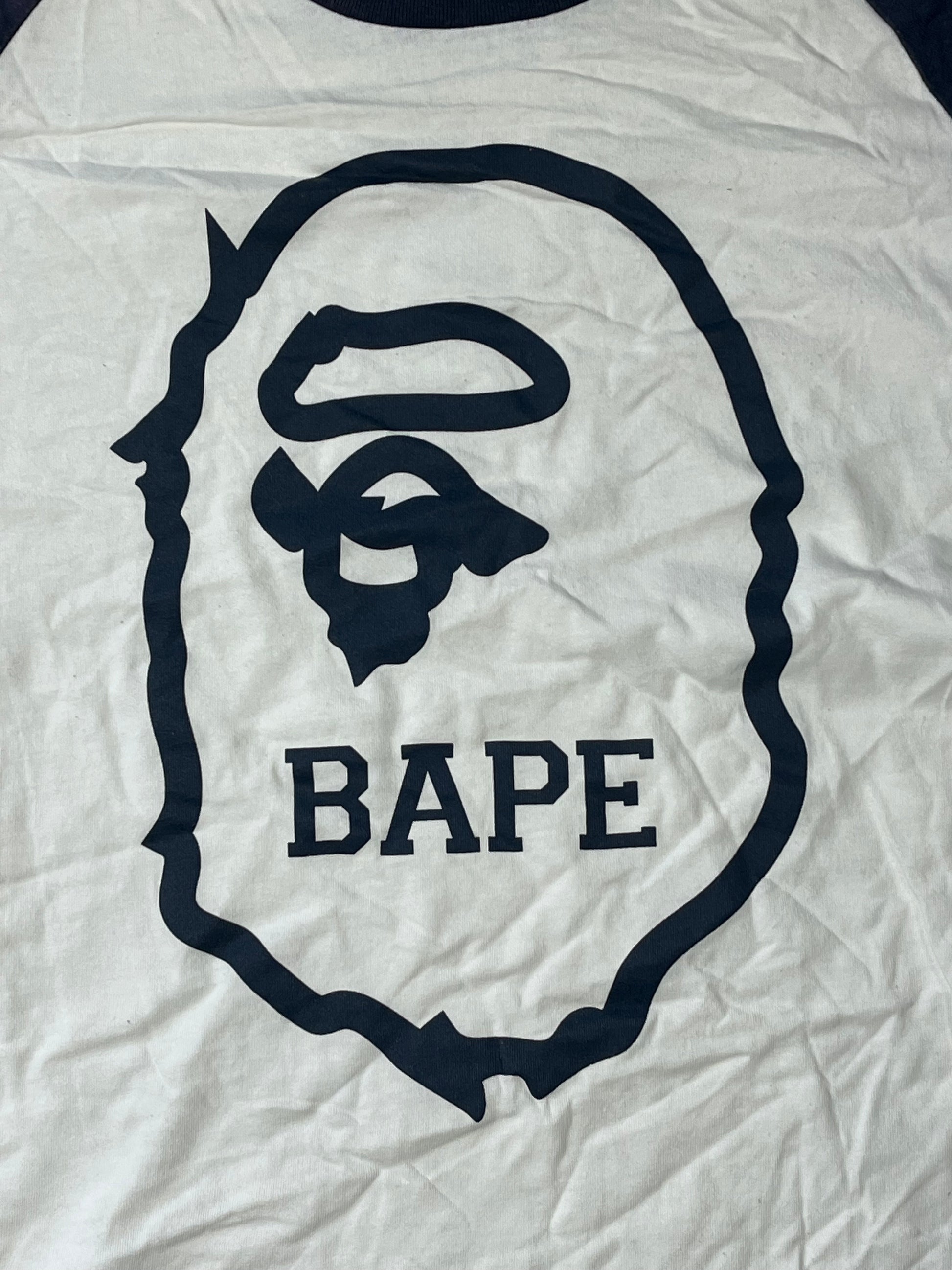 vintage Bape 3/4 t-shirt {M}