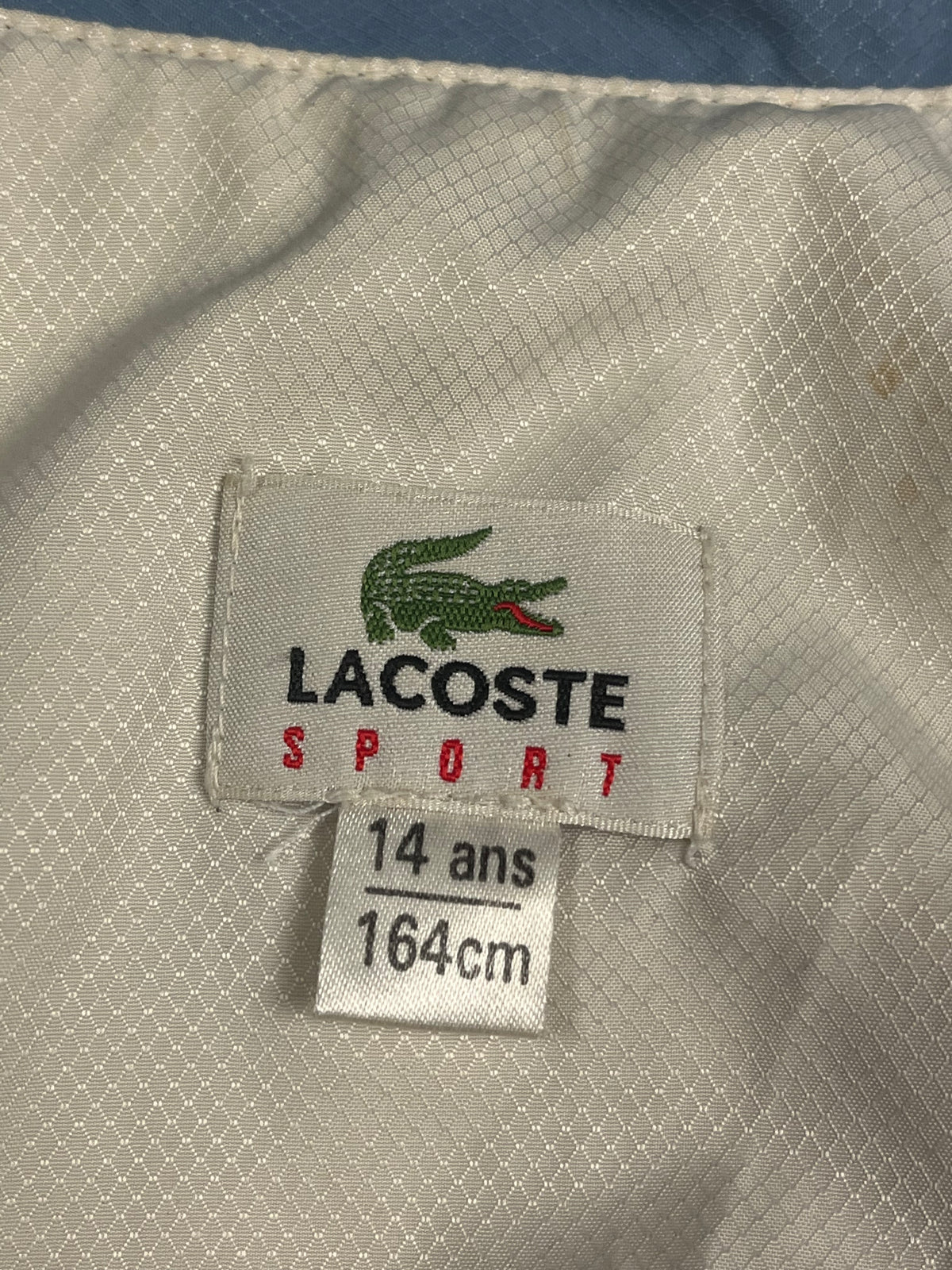 vintage Lacoste windbreaker