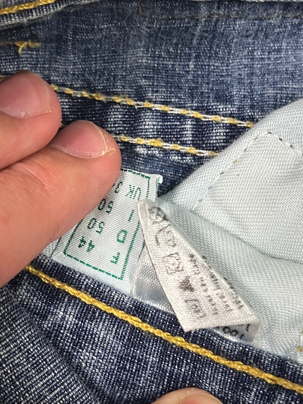vintage Lacoste jeans