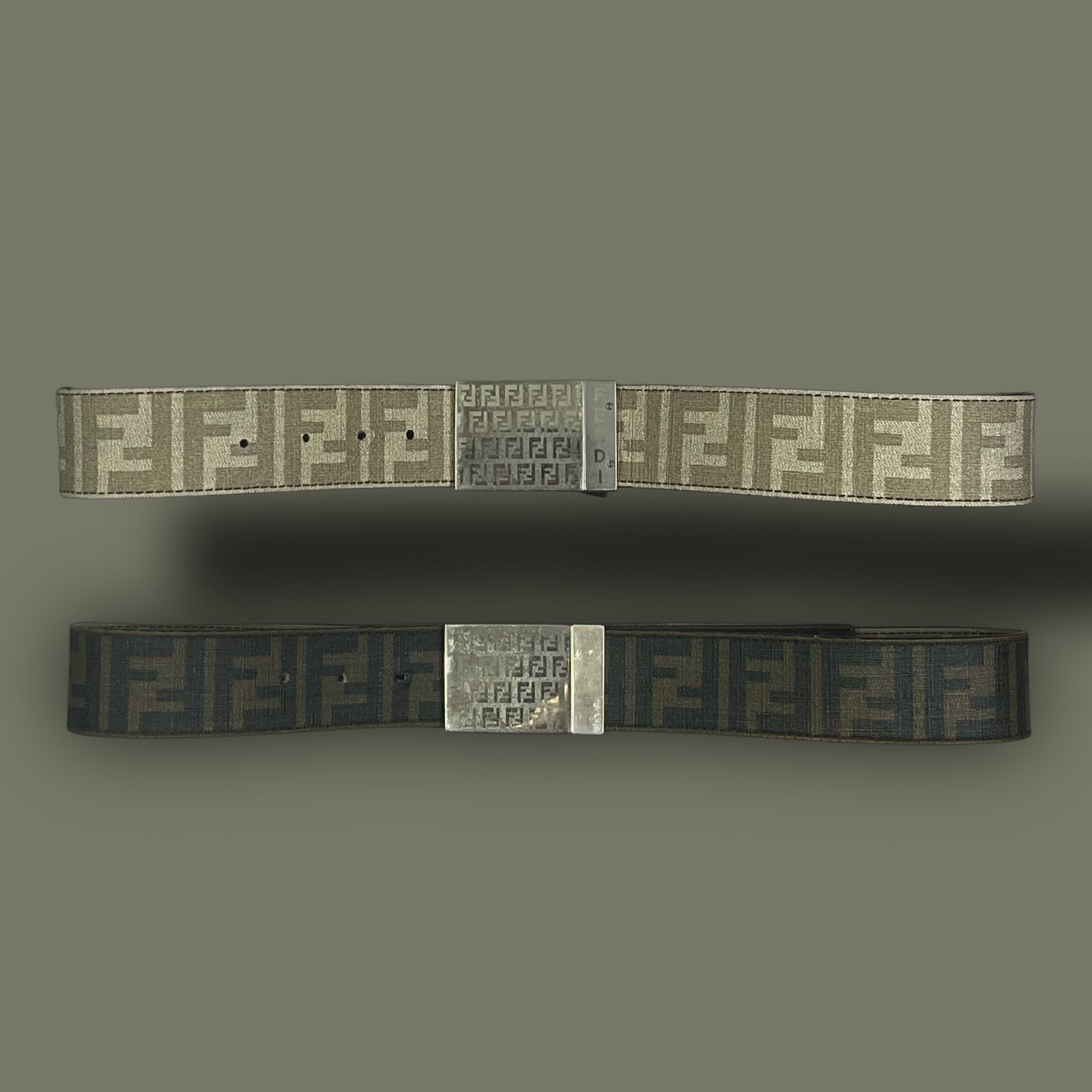 vintage Fendi reversible belt