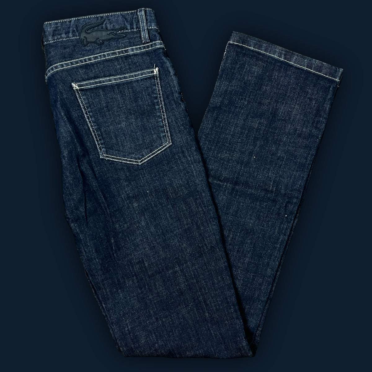 vintage Lacoste jeans with patch