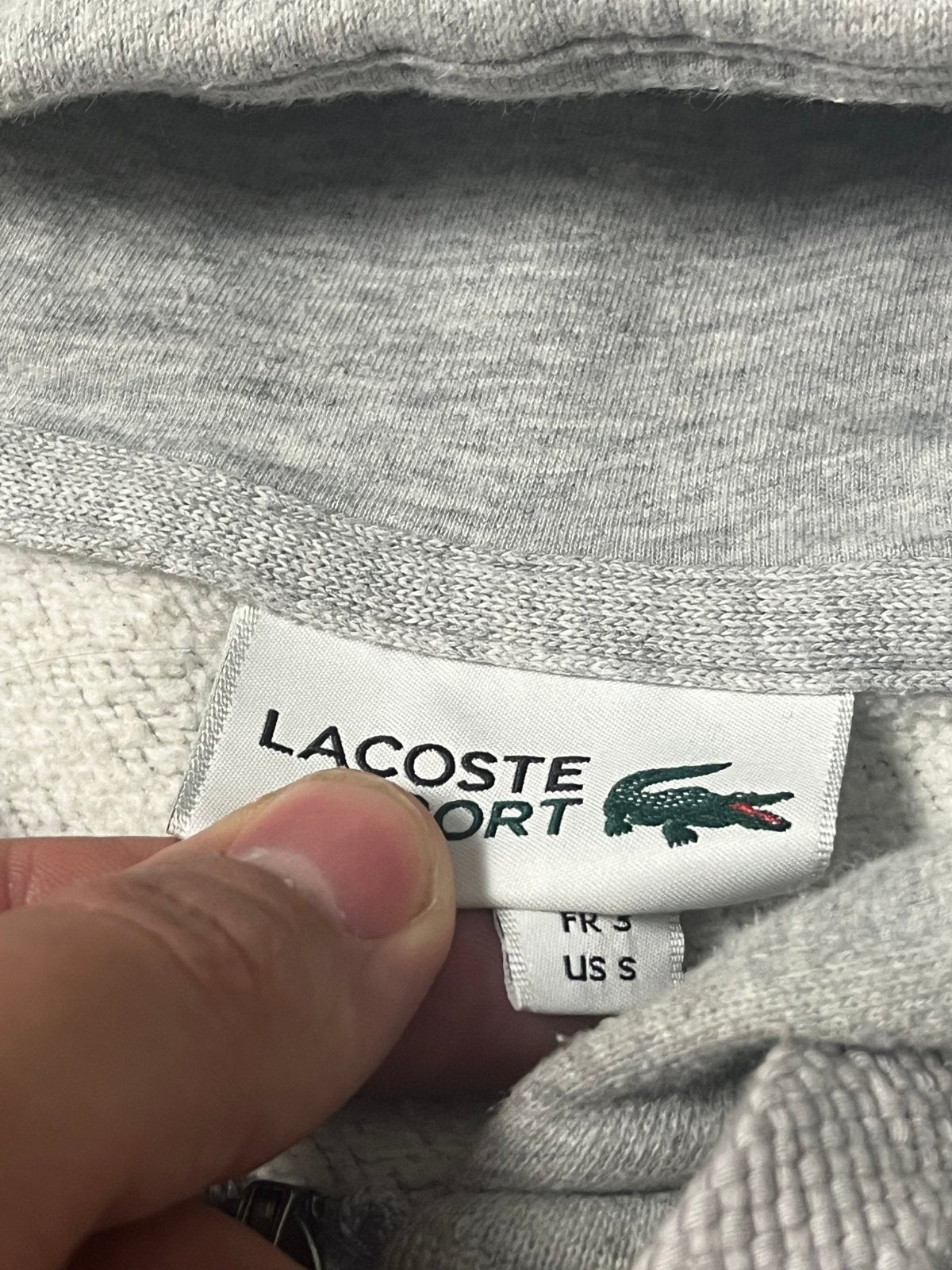 Lacoste sweatjacket {S-M} - 439sportswear