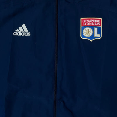 navyblue Adidas Olympique Lyon windbreaker {L} - 439sportswear