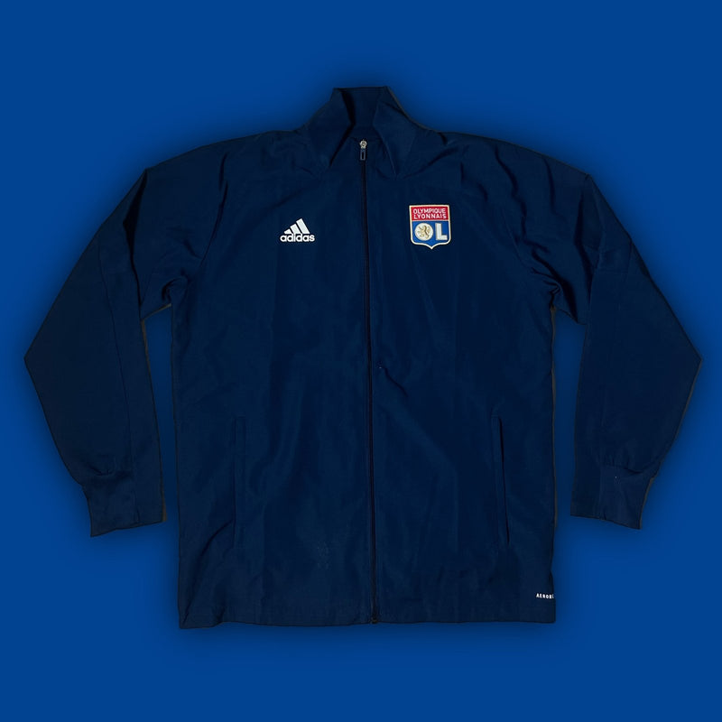 navyblue Adidas Olympique Lyon windbreaker {L} - 439sportswear