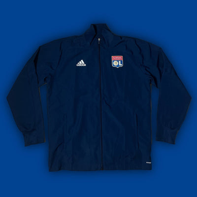 navyblue Adidas Olympique Lyon windbreaker {L} - 439sportswear