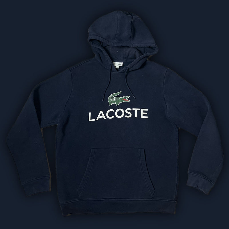navyblue Lacoste hoodie {L} - 439sportswear
