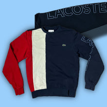 Φόρτωση εικόνας στο εργαλείο προβολής Συλλογής, navyblue Lacoste spellout sweater {S} - 439sportswear
