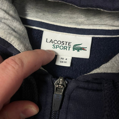 navyblue Lacoste sweatjacket {M} - 439sportswear