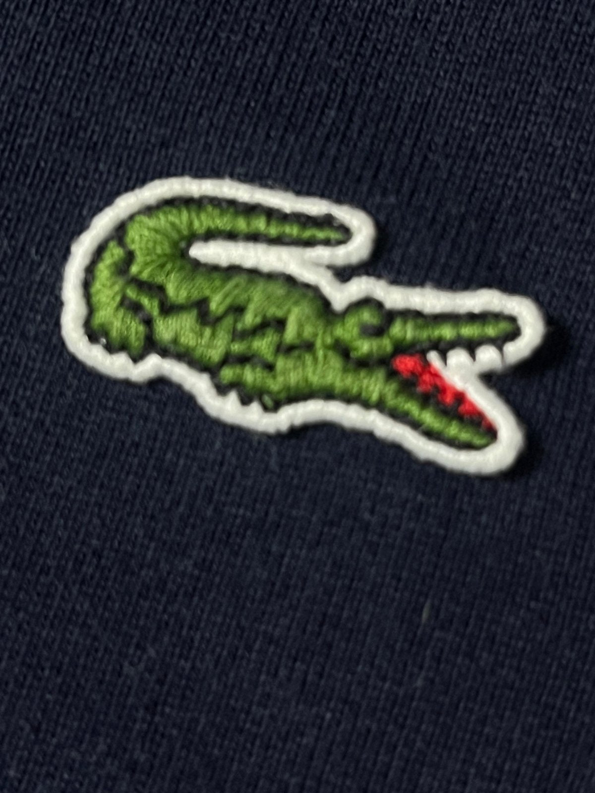 navyblue Lacoste sweatjacket {XL} - 439sportswear