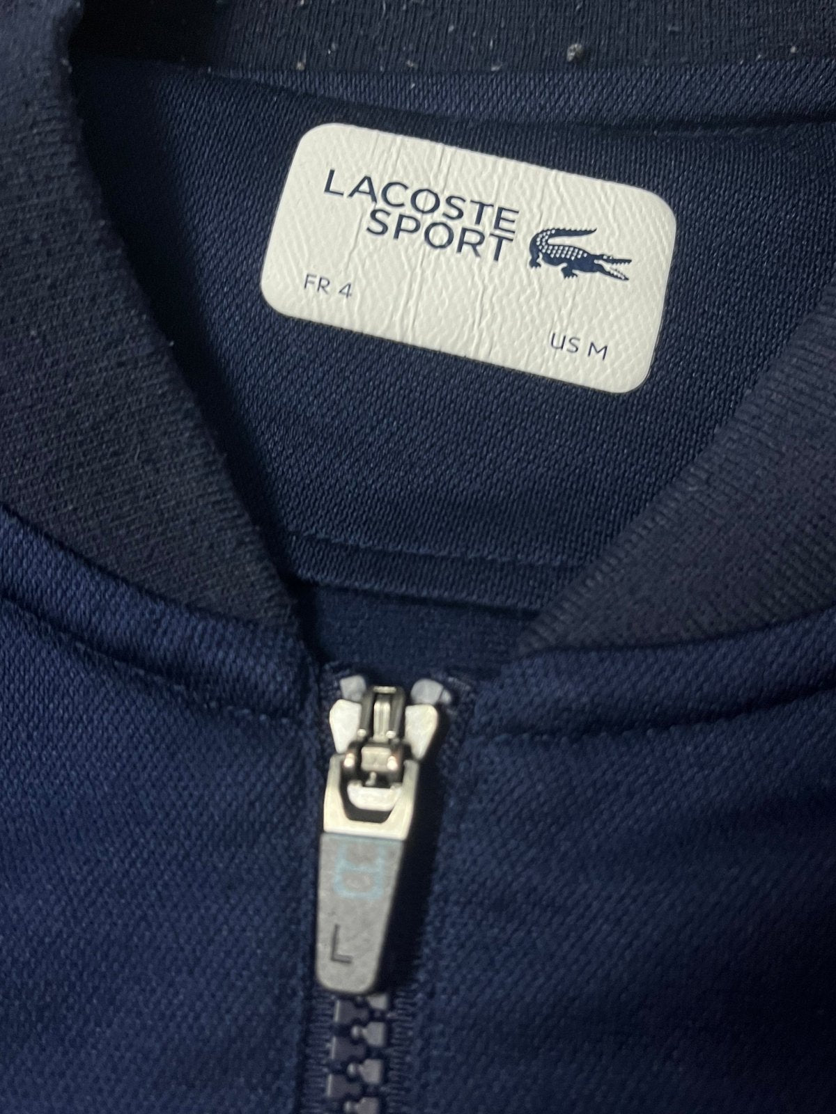 navyblue Lacoste trackjacket {M} - 439sportswear